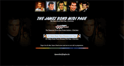 Desktop Screenshot of jamesbond-online.com
